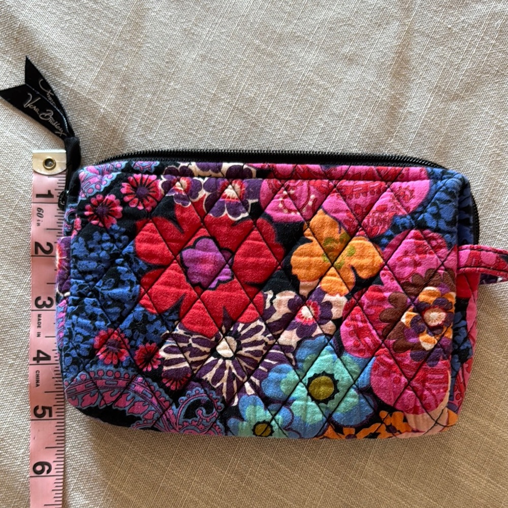 Vera Bradley Red and Pink Quilted Bag